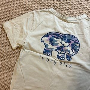 IVORY ELLA SHORT SLEEVE MINT TSHIRT